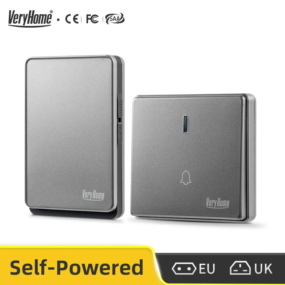 F31 Self-Powered Large-Button Doorbell