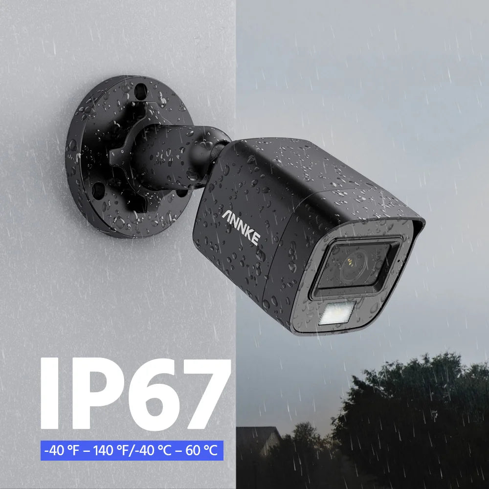 ANNKE 3K IP67 Weatherproof Security Camera with Two-Way Audio