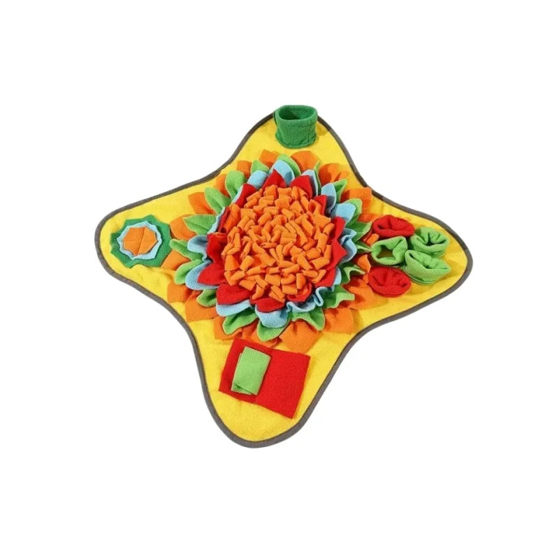 Pet Sniffing Training Mat Dogs Cats Educational Stress Relief Bite Resistant Slow Food Mat Pets Eco-friendly Training Blanket 