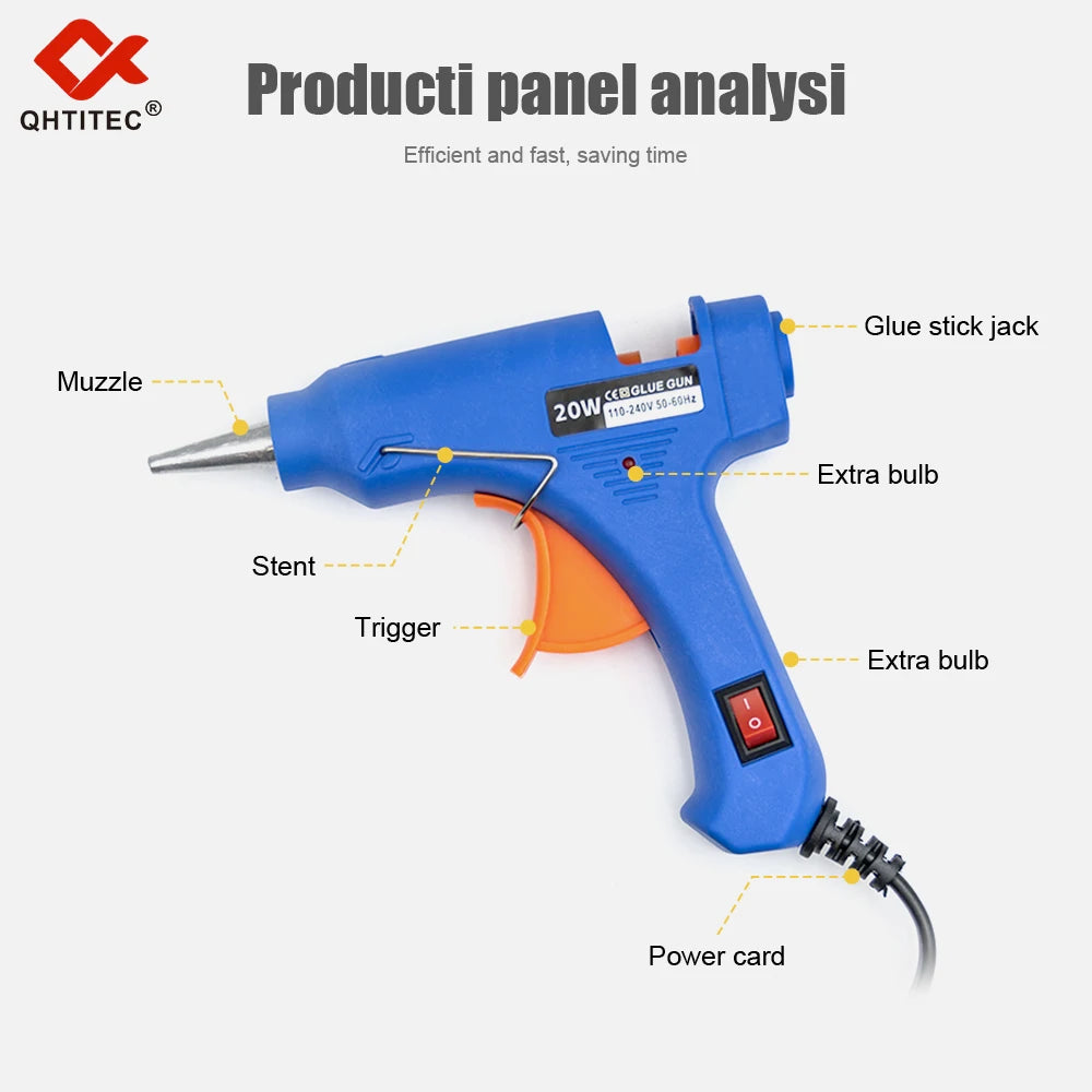 20 W Mini Hot-Glue Gun - Kit Options