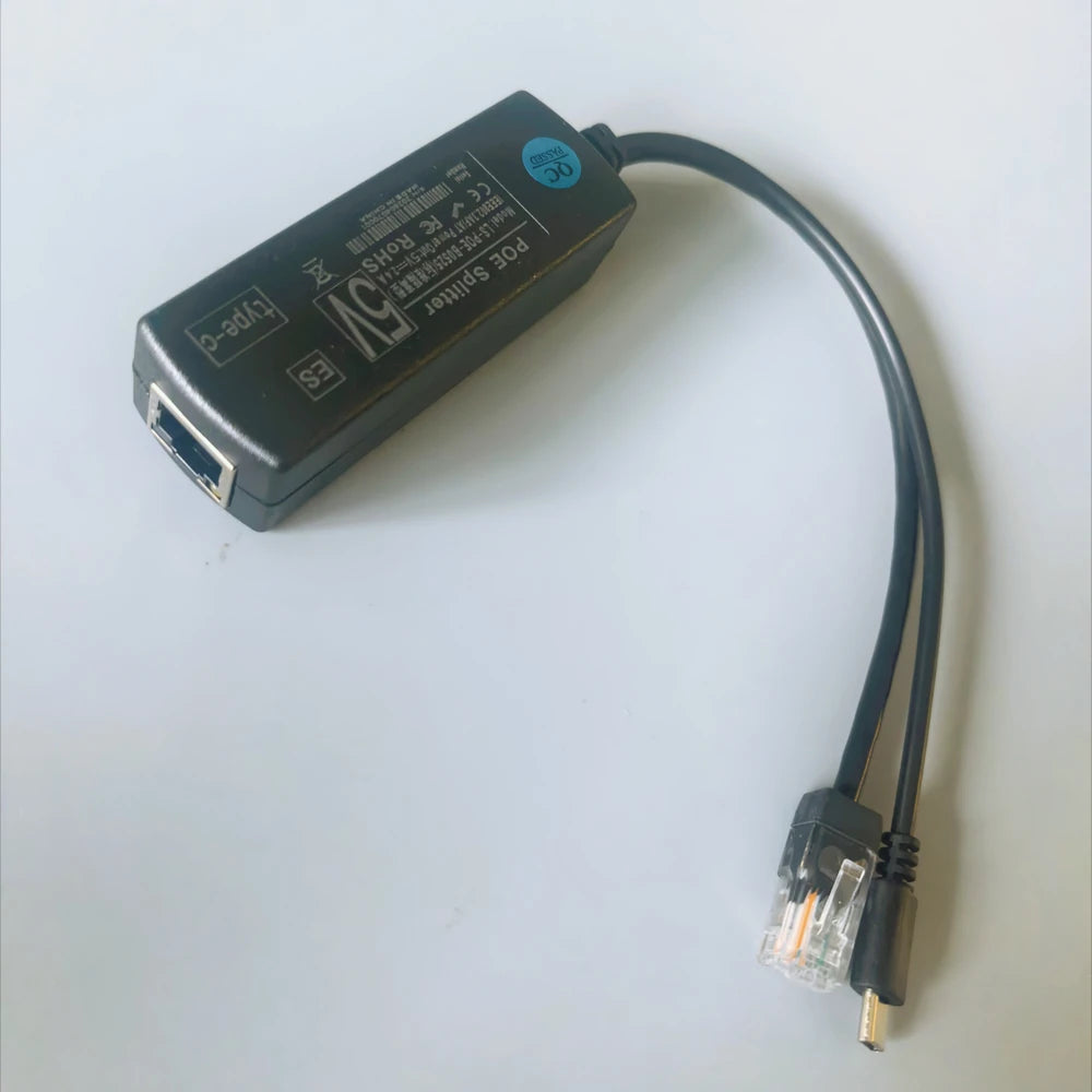 5V USB-C PoE Splitter - One or Two Pack