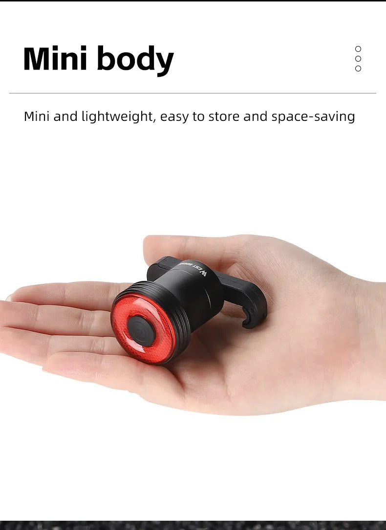 Smart Bicycle Tail Light — USB-C
