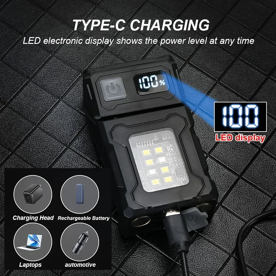 Rechargeable Magnetic Mini Work Light