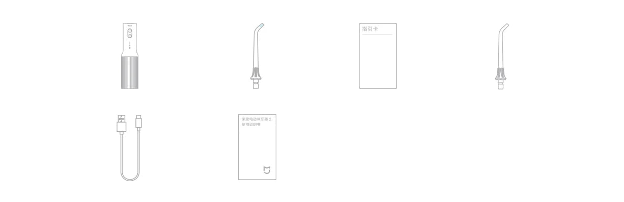 Electric Oral Irrigator with Bubble Pulse Cleaning & 90-Day Battery