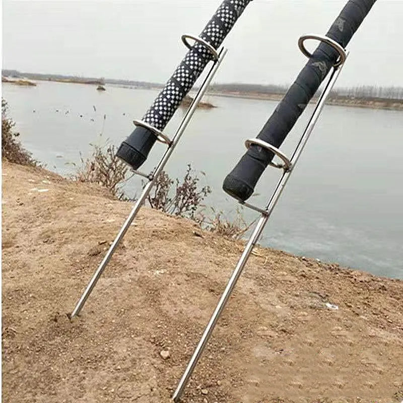 Metal Fishing Rod Support, 30cm
