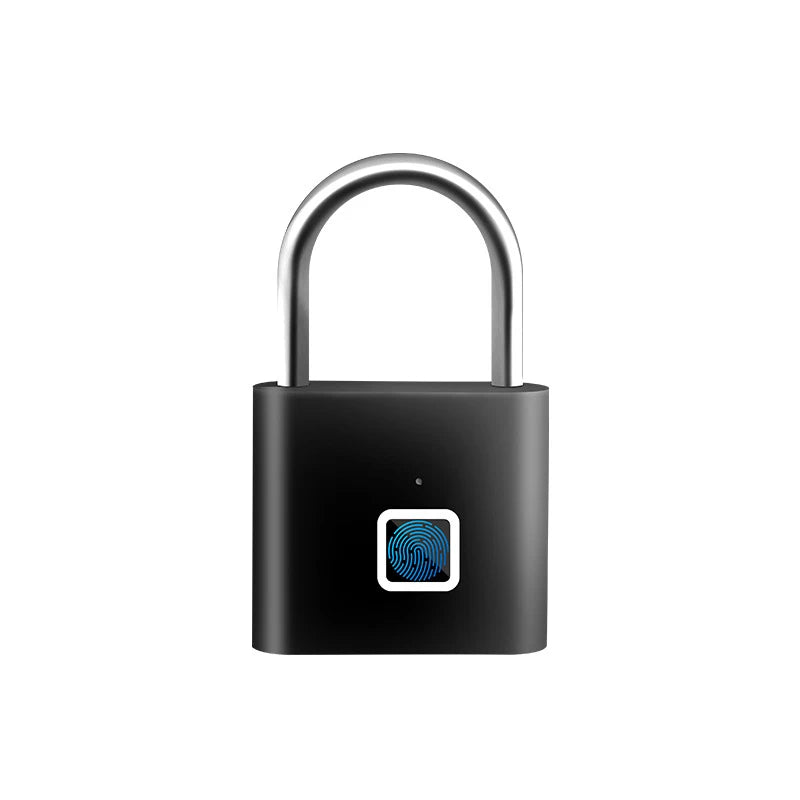 Uppladdningsbar fingeravtryckslås med mikro-USB