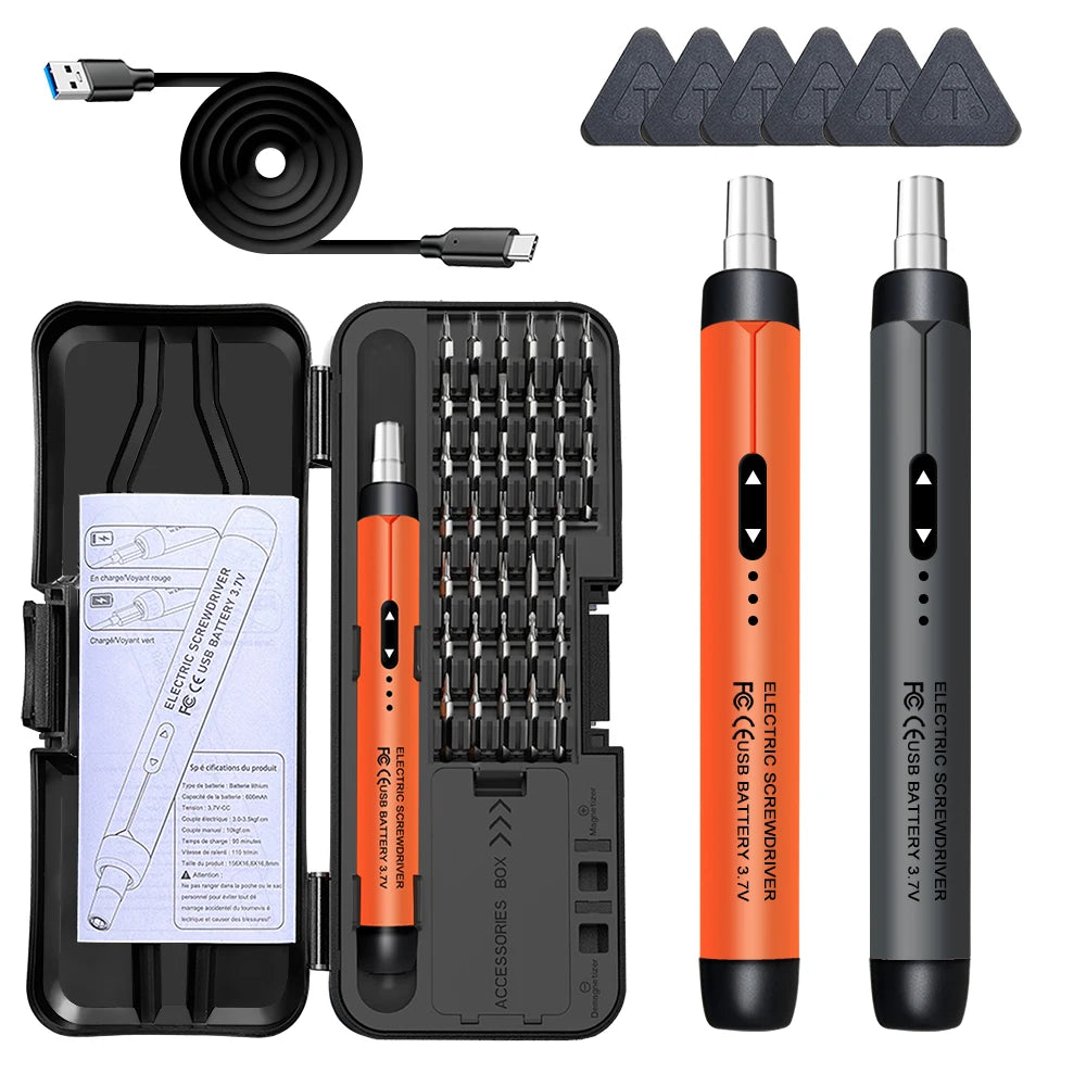 Rechargeable Precision Electric Screwdriver Set