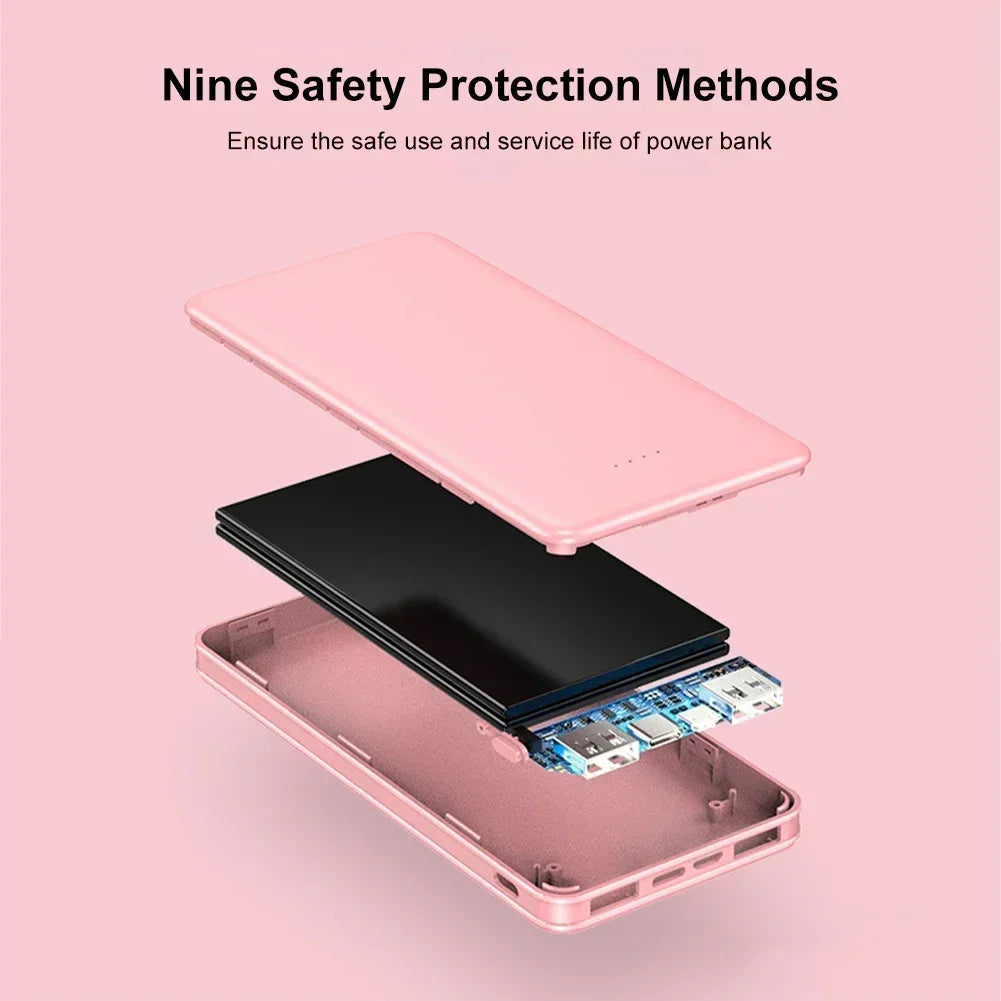 Power Bank da 20000mAh 10000mAh 35W Type C PD ricarica rapida batteria esterna per iPhone 15 Pro, Xiaomi 14, Samsung S23