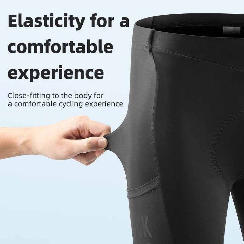 Men’s Cycling Shorts with Pockets Breathable Quick-Dry Anti-Slip Grip
