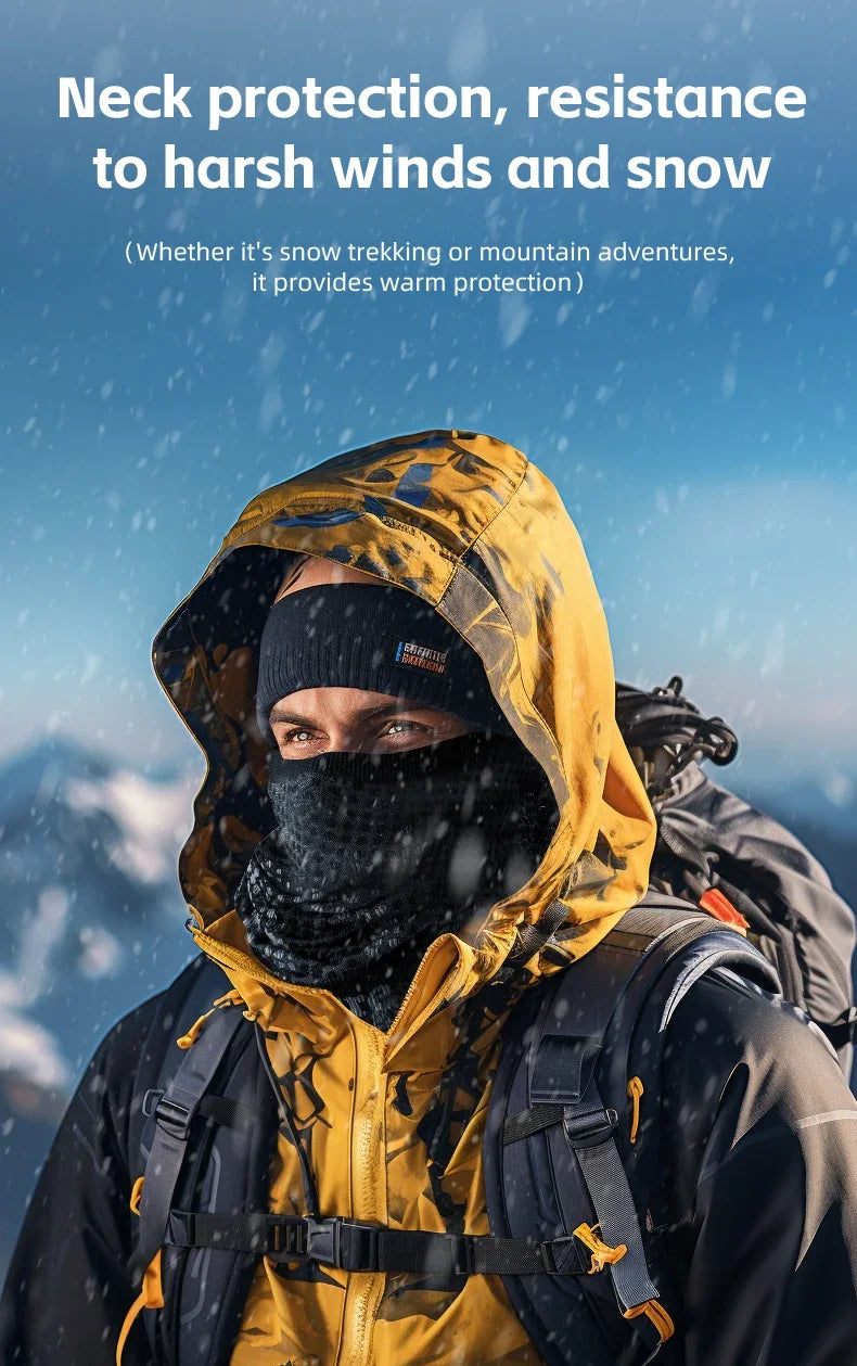 Termalna skijaška maska za lice, ovratnik za zimske sportove i aktivnosti na otvorenom