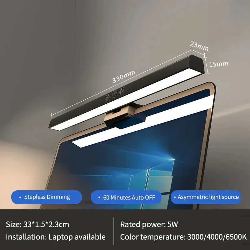 Svetlobna letev za monitor USB, 33 ali 50 cm