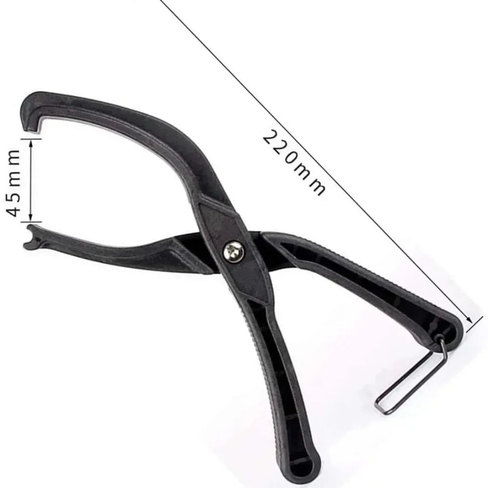Spring-Loaded Bicycle Tyre Bead Pliers