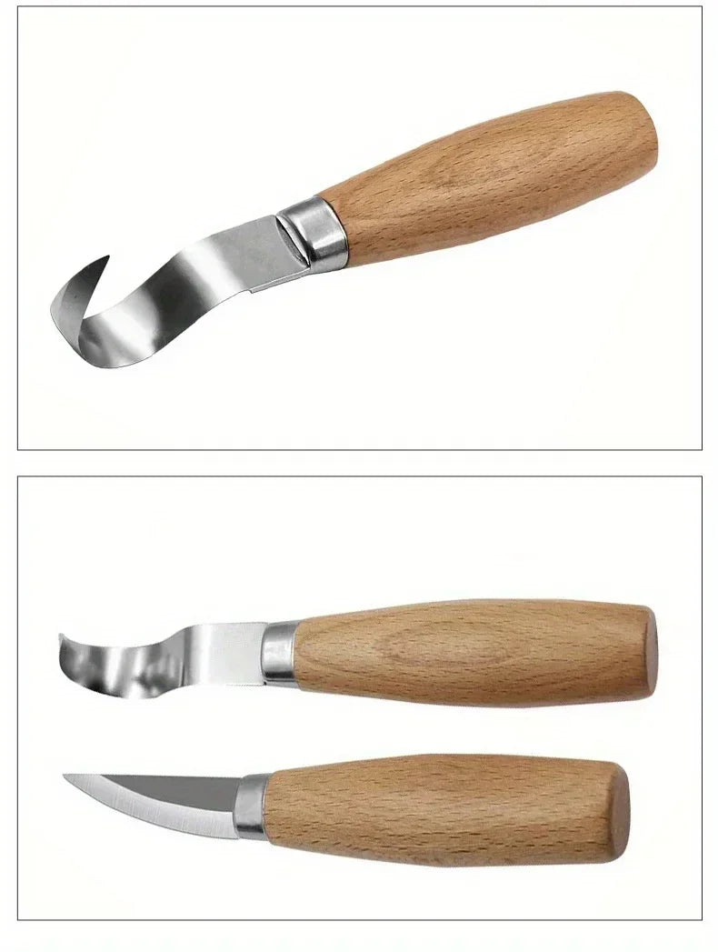 Wood Carving Knife - Blade Options