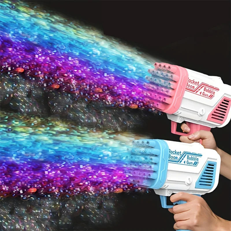 32-Hole Handheld Electric Bubble Toy