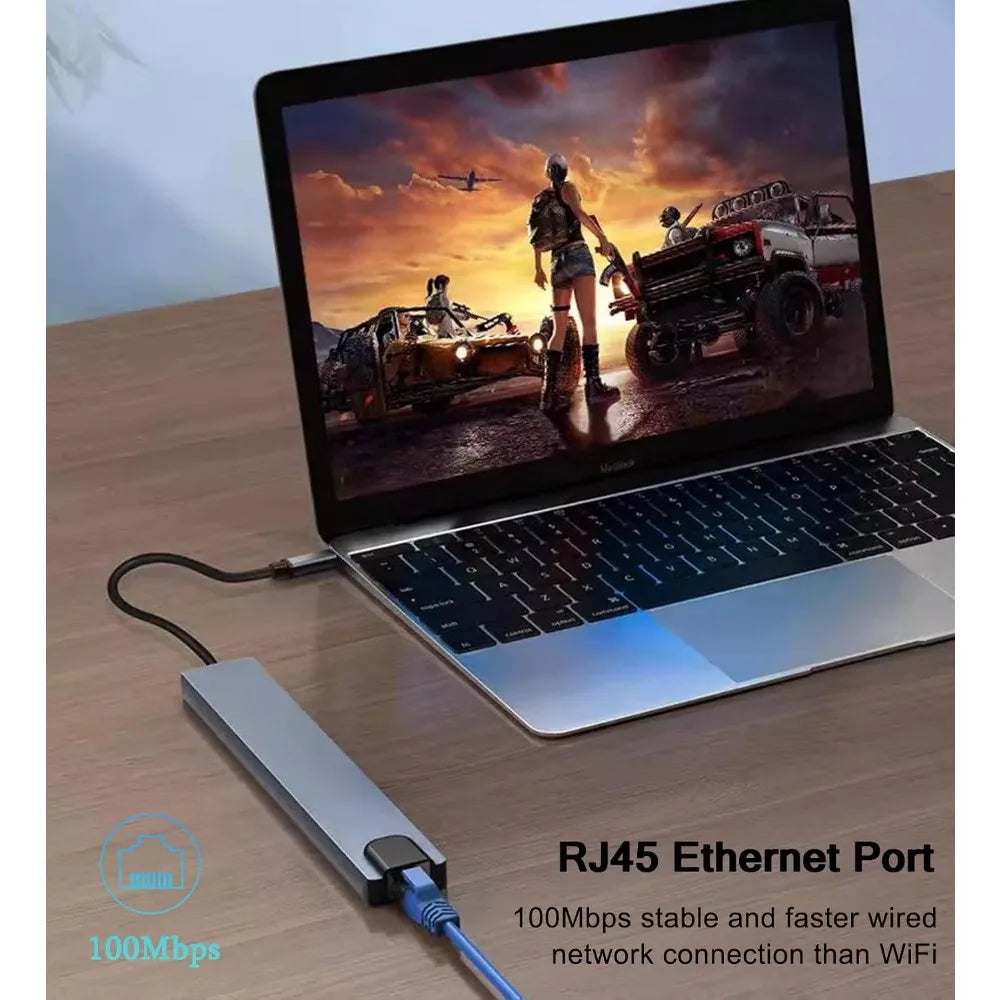 Wieloportowy hub USB z czytnikiem kart - wiele wariantów