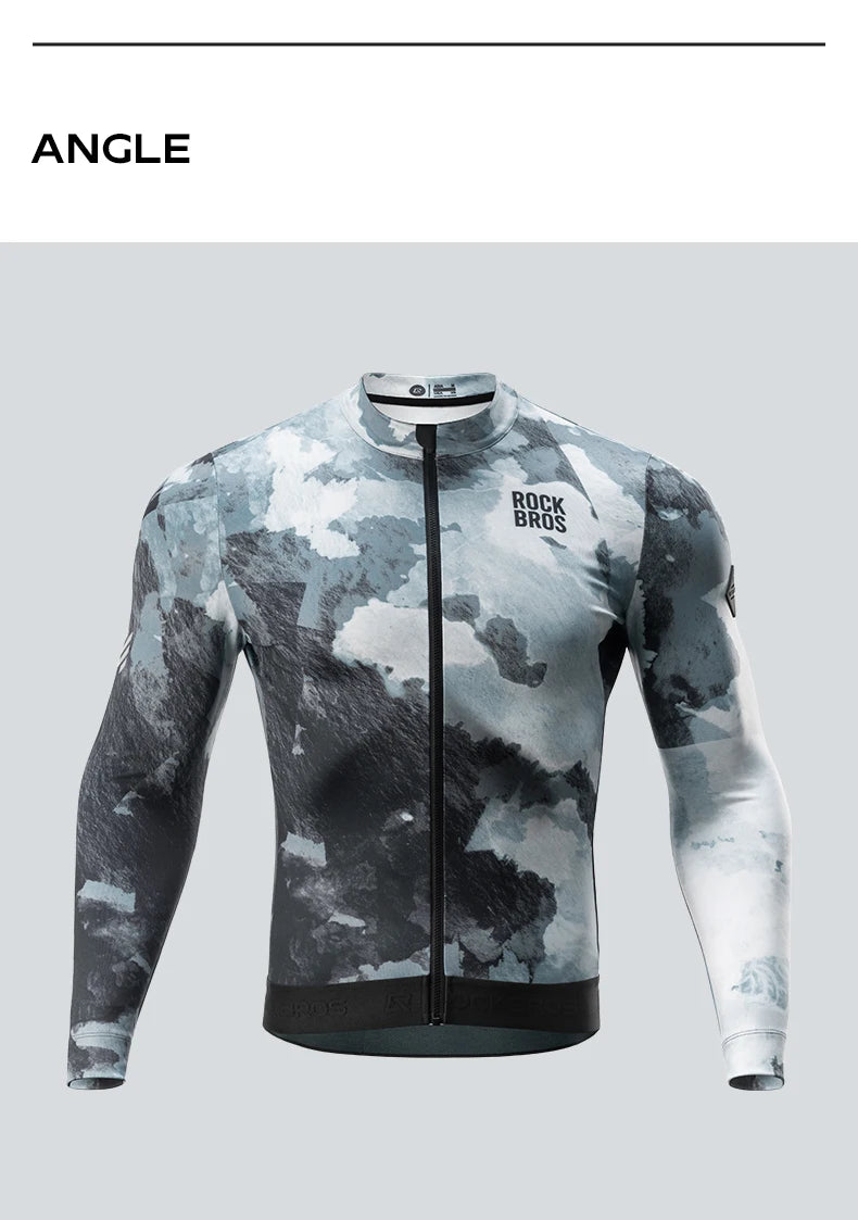 Long Sleeve Thermal Cycling Jersey for Cold Weather