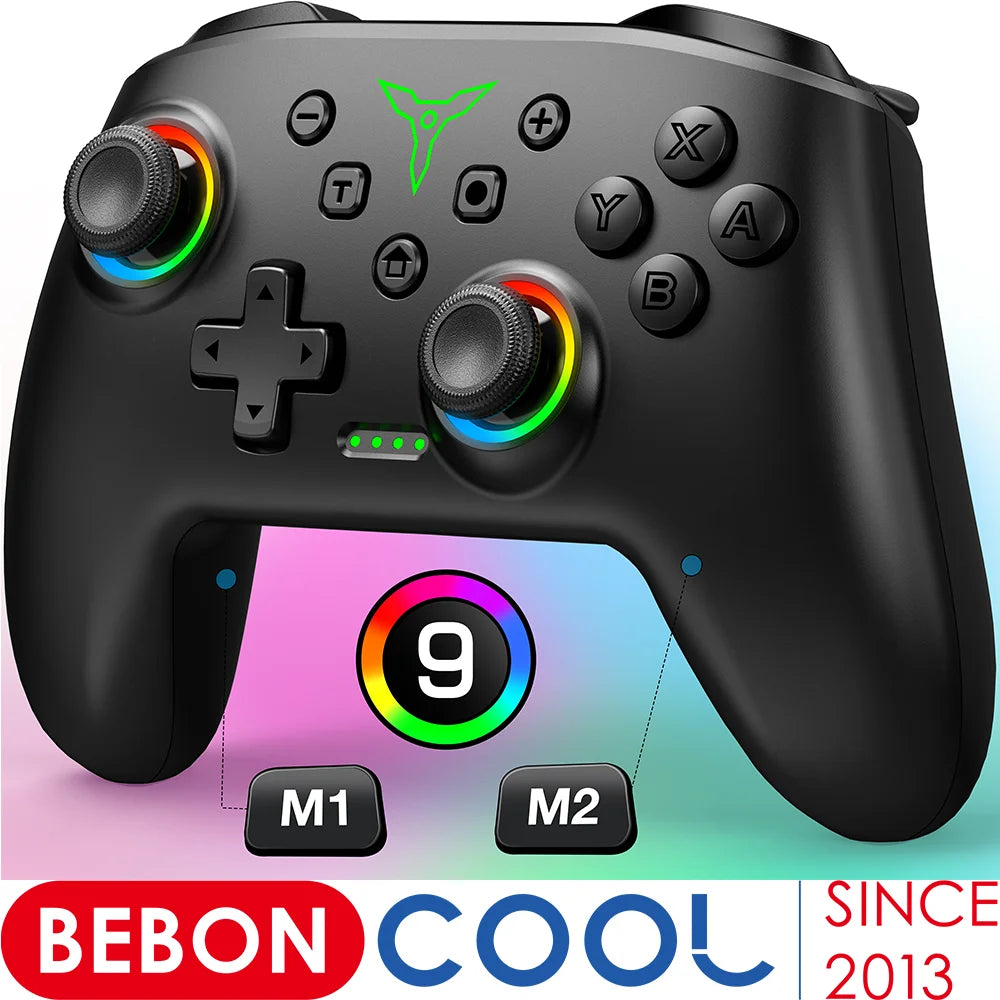 Wireless Game Controller, Hall-Effect or TP28 Options