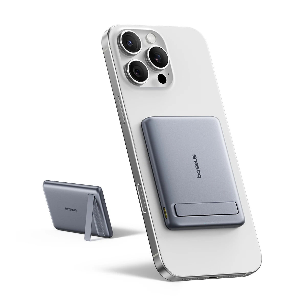 Baseus Qi2 Magnetic Power Bank with Kickstand 5000mAh