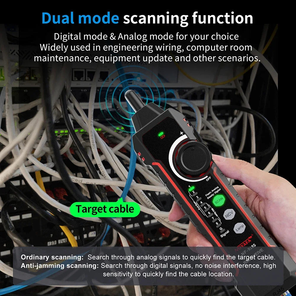 NF-918S Network Cable and Optical Power Tester