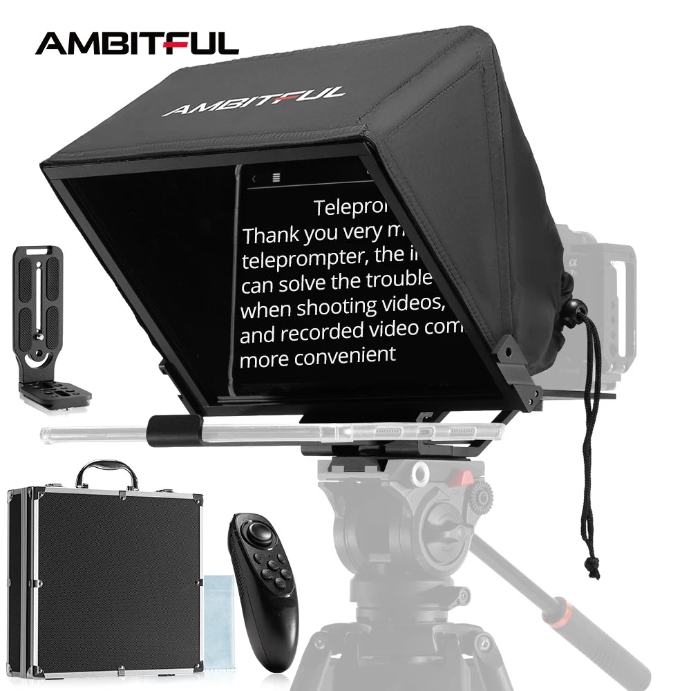 T14 Foldable Camera Teleprompter