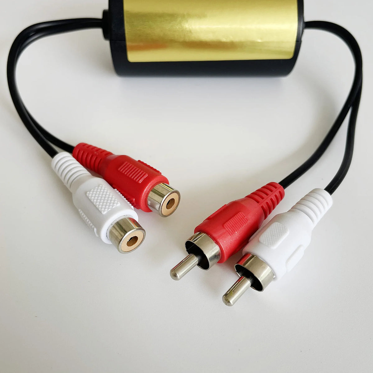 RCA Ground Loop Isolator - Audio Noise Filter