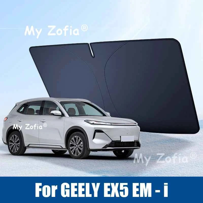 For Geely EX5 EM-i Galaxy Starship 7 EM-i 2025 2026 Car  Windshield Sunshade Cover Anti UV Protection Foldable Accessories