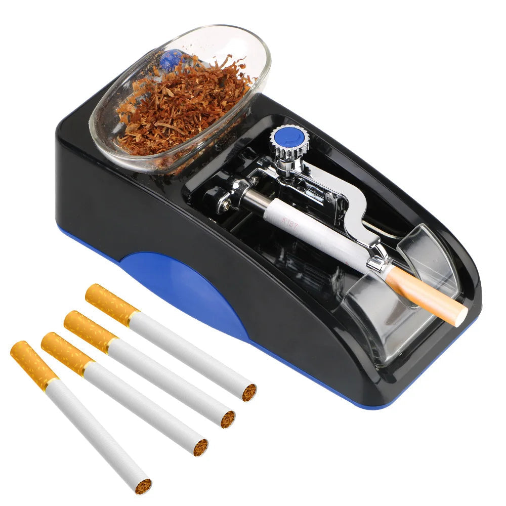 110V/230V Electric Automatic Cigarette Rolling Machine Cigar Roller Smoking Tool EU US Plug Injector Maker DIY Accessories Spy-shop.com