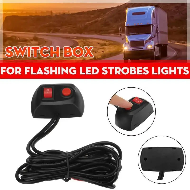 Auxiliary Vehicle Lighting Toggle Switch Box