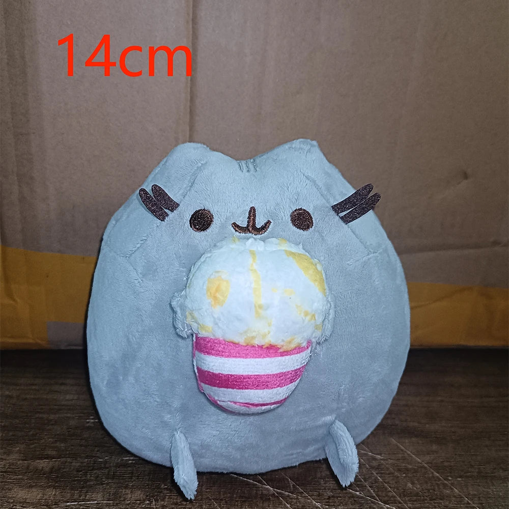 Muñeco decorativo de peluche con temática de gatos