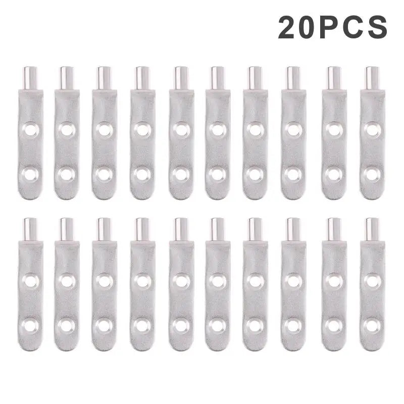 Small Metal Corner Braces, 5/20-Piece Packs