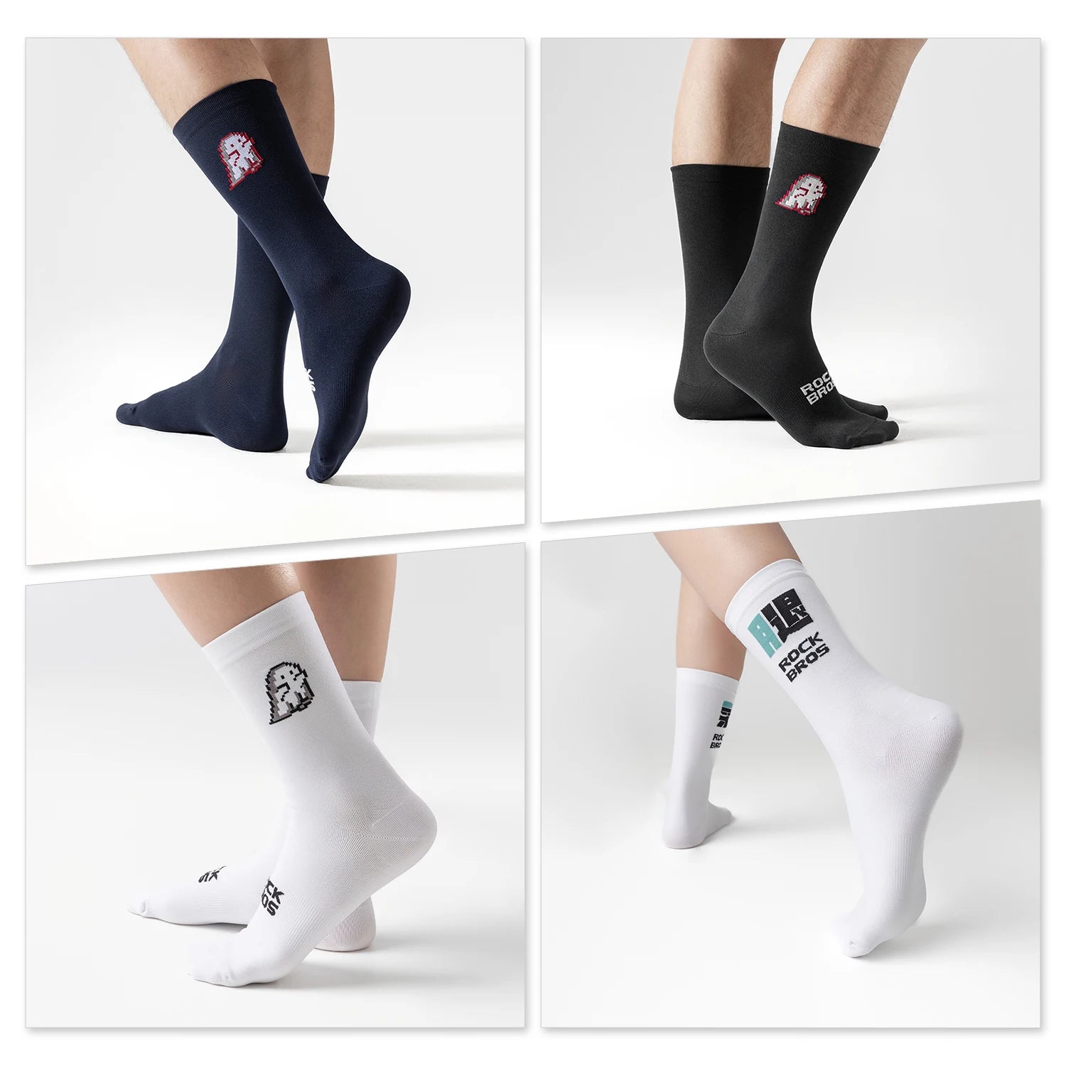 Cycling Socks Nylon Elastane Moisture-Absorbing Sport Socks