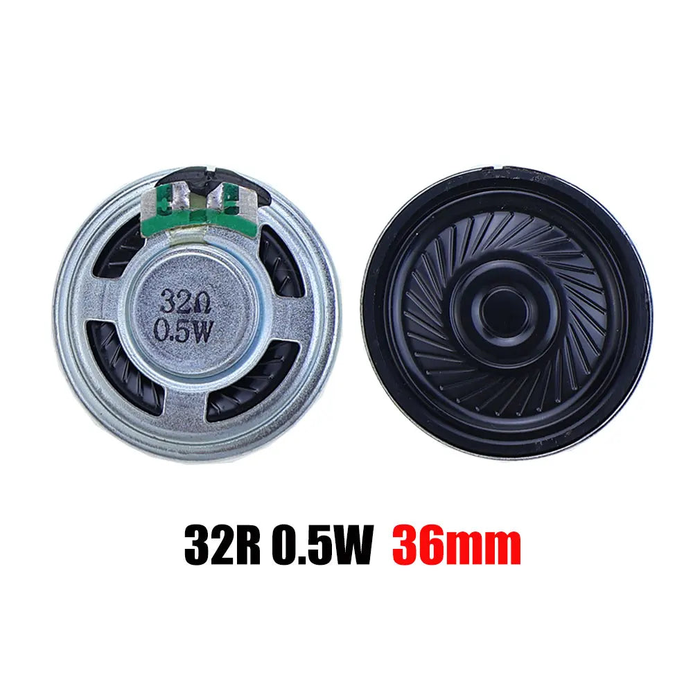 Mini Speaker Drivers, Impedance and Size Options, Pair