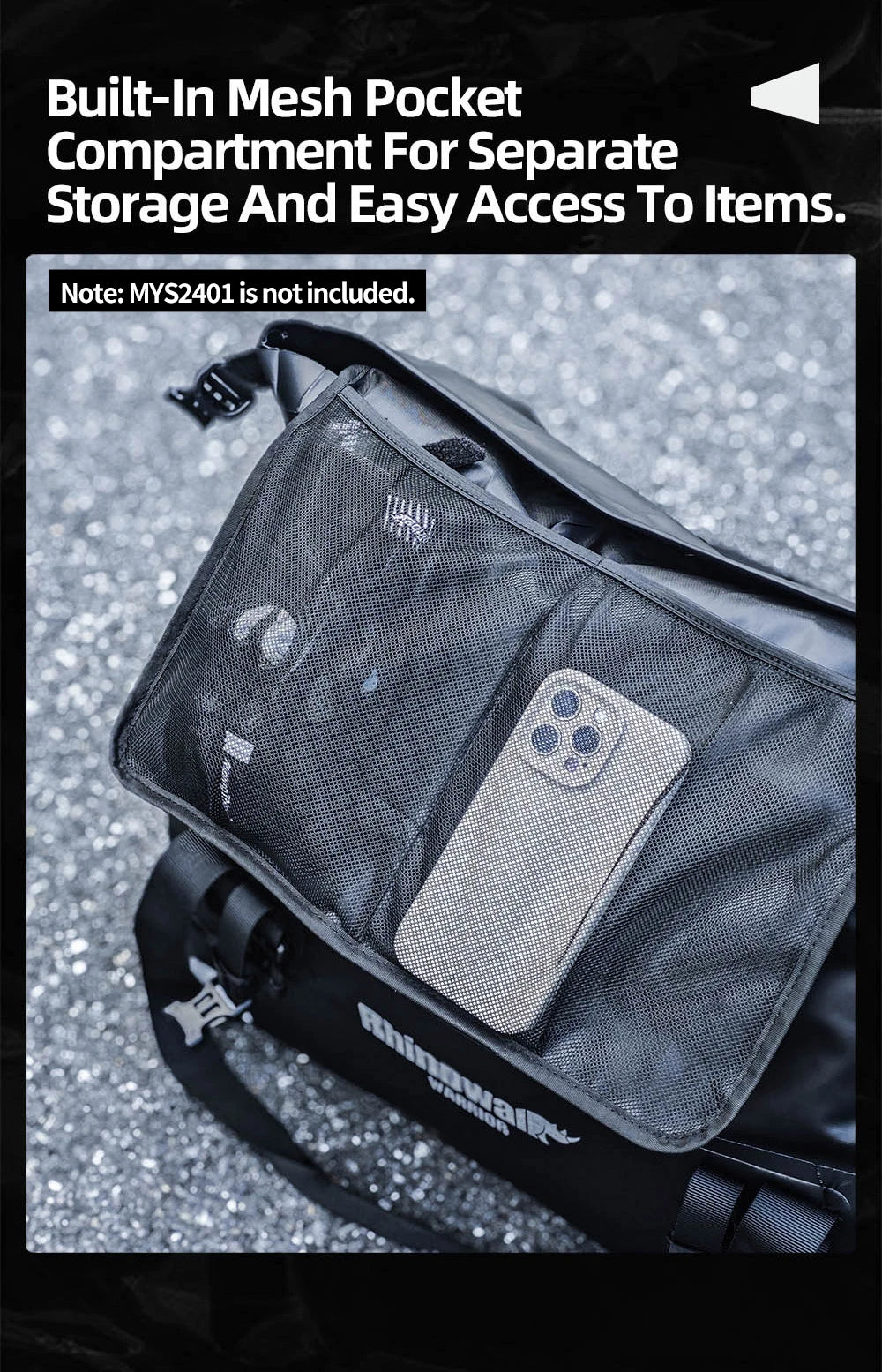 Waterproof Motorcycle Saddle Bag 20L 40L 65L Tail Seat Storage Pack