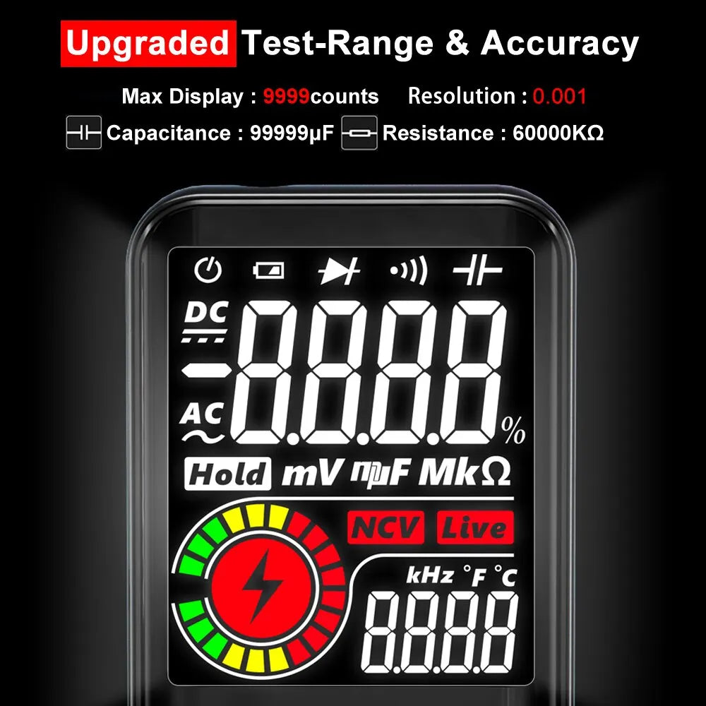S10/S11 Digital Multimeter with Smart Range Selection