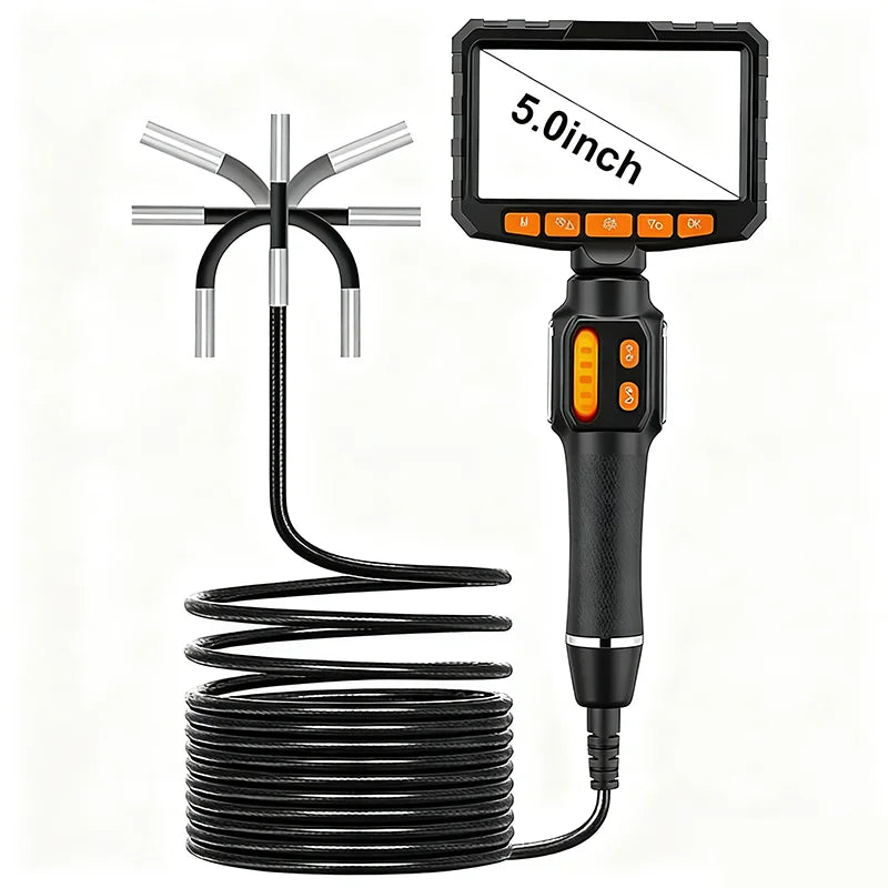 Articulating Inspection Camera with LCD Screen