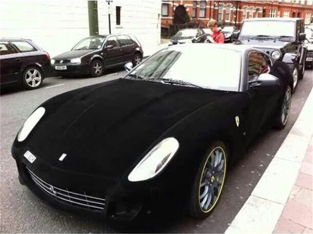 Suede Vinyl Wrap Velvet Vinyl Wrap Film Car Wrapping Sticker Bubble Free For Vehicle Interior Decal