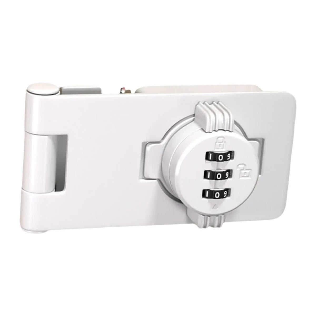 Rotating Combination Hasp Cabinet Lock