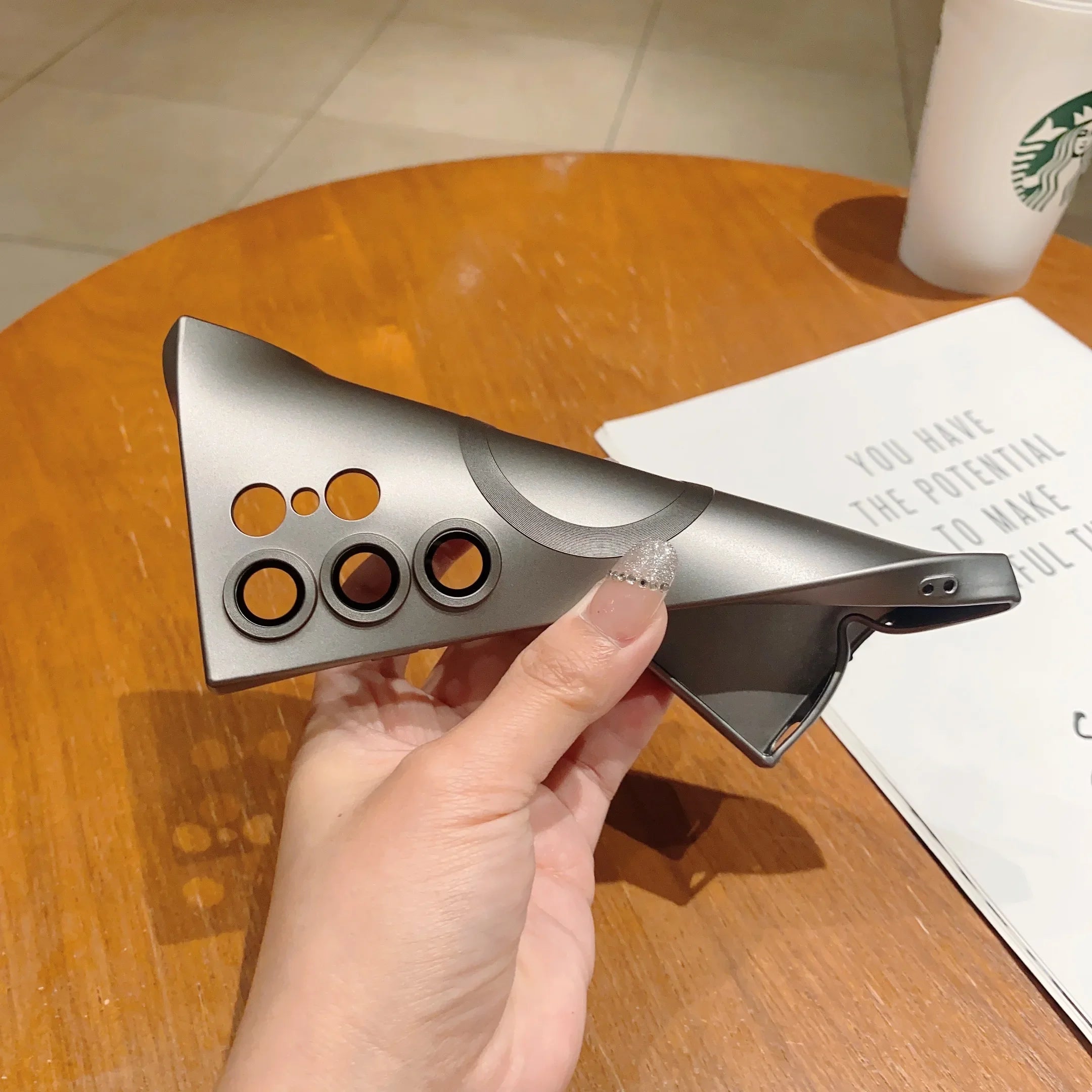 Lyxigt MagSafe magnetiskt fodral för Samsung Galaxy