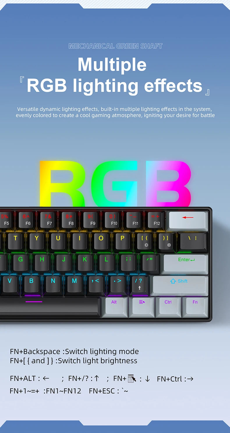 K61 Compact Mechanical Keyboard