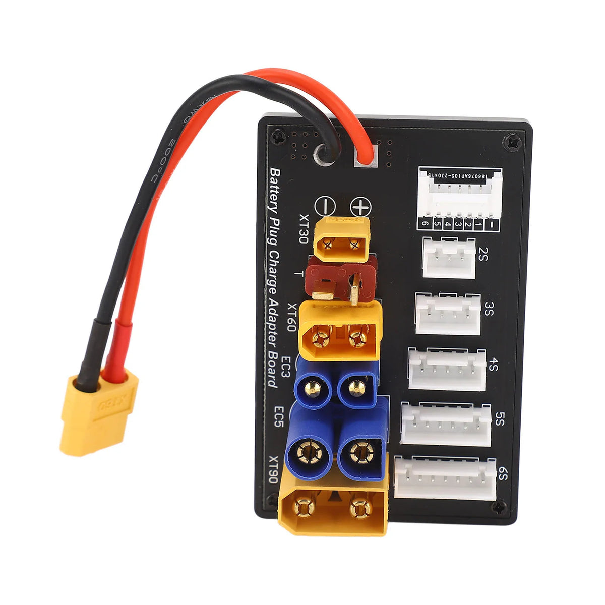 Battery Charger Adapter Board, XT30/60/90, EC3/5 & T Plugs