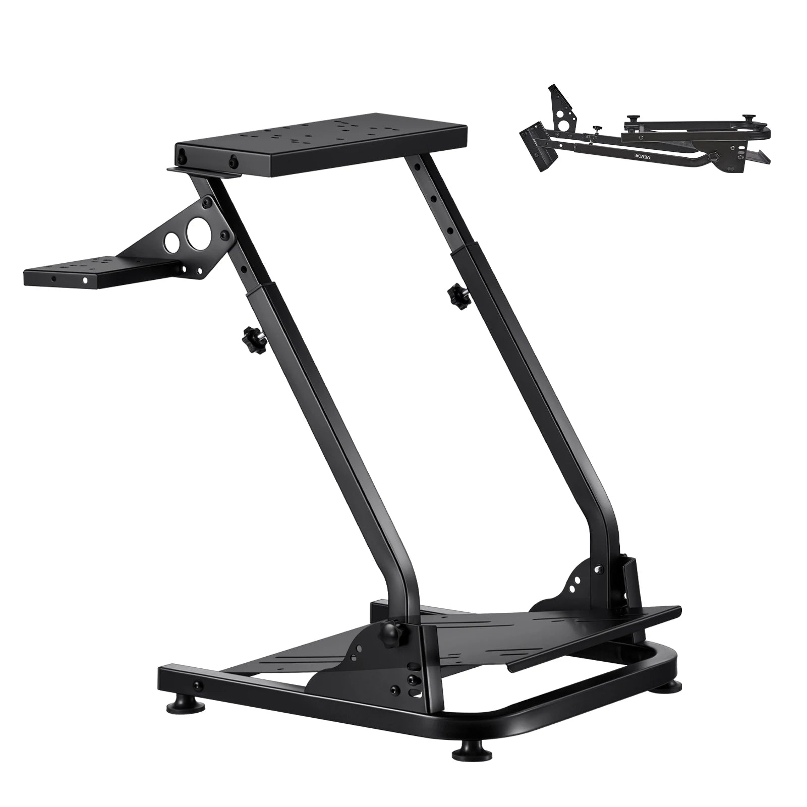 Foldable Racing Wheel Stand for Logitech, Thrustmaster & More