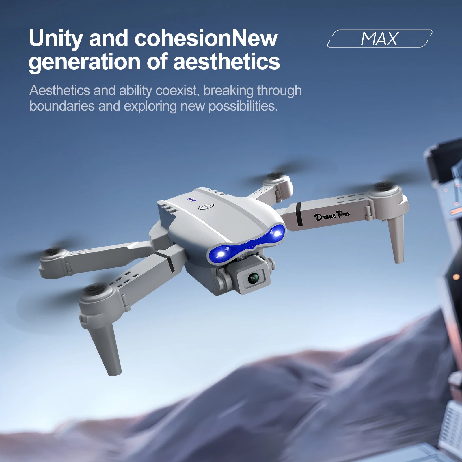 E88 E99 Ekranlı Uzaktan Kumandalı ve Çift Kameralı Drone