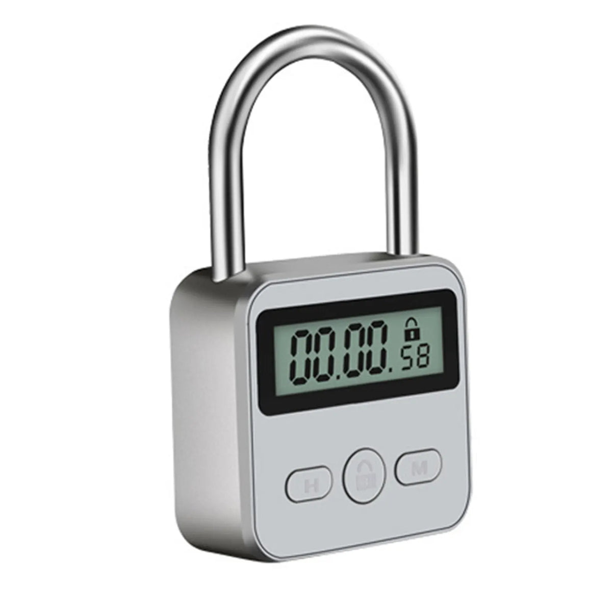 Rechargeable Timer Padlock with LCD