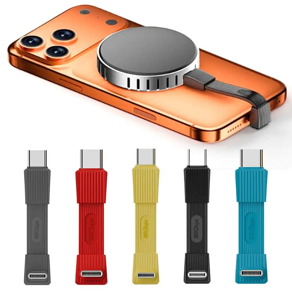 Compact USB-C Extension Adapter, Connector Options