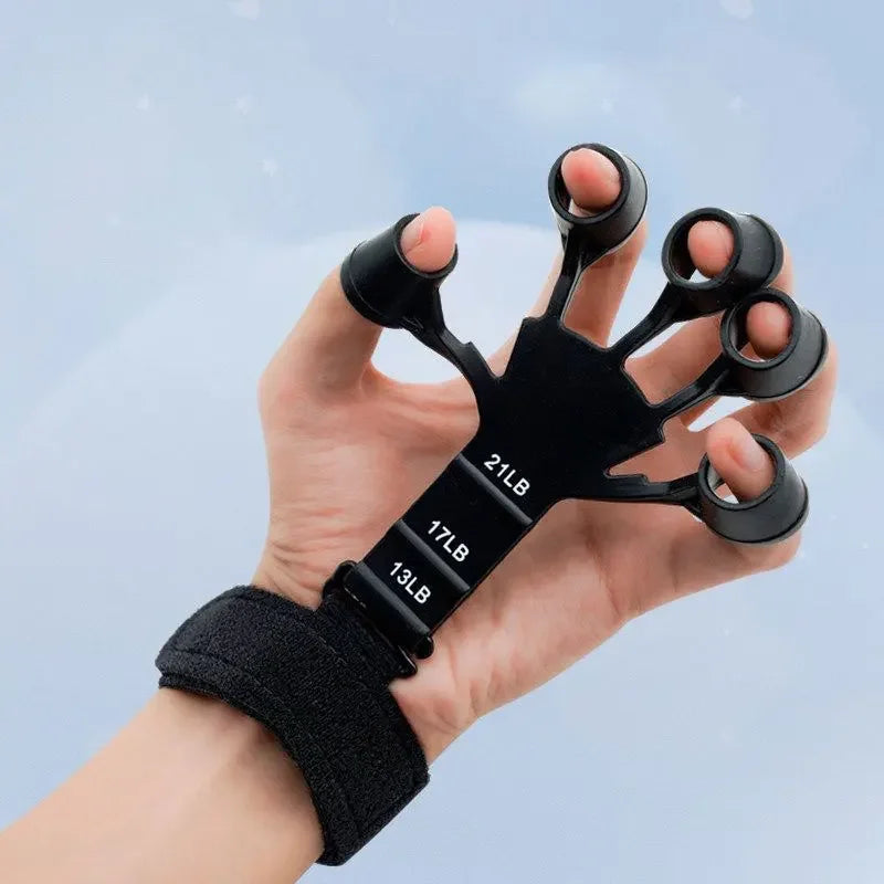 New Silicone Finger Trainer 5 Finger Wrist Stretcher Finger Strength Recovery Flexion and Extension Vein Trainer 