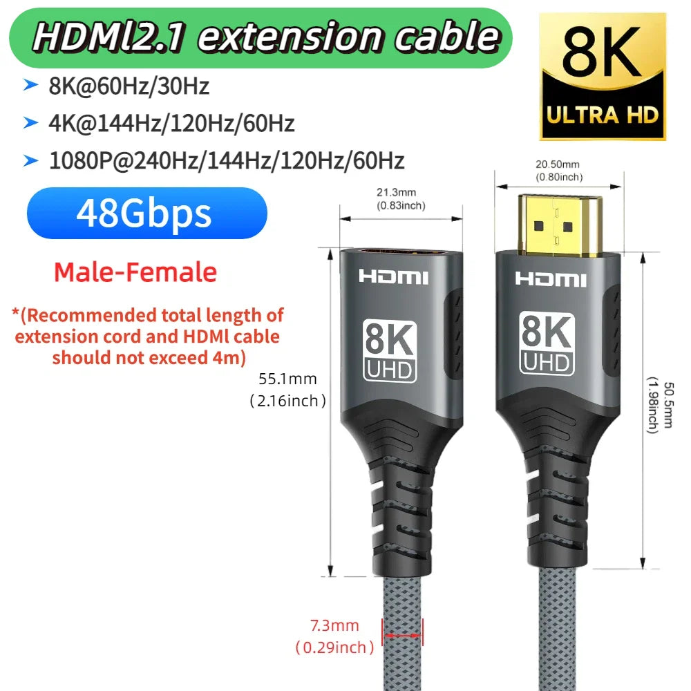 HDMI kabel - možnosti različice in dolžine