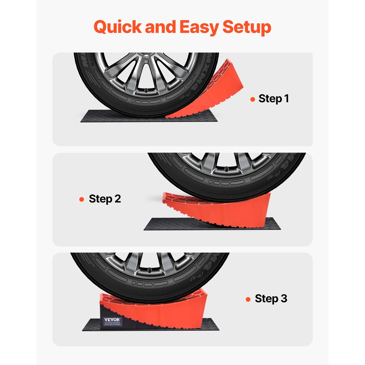 RV Camper Levelers Kit with Anti-Slip Mats, Bag & Level Tool