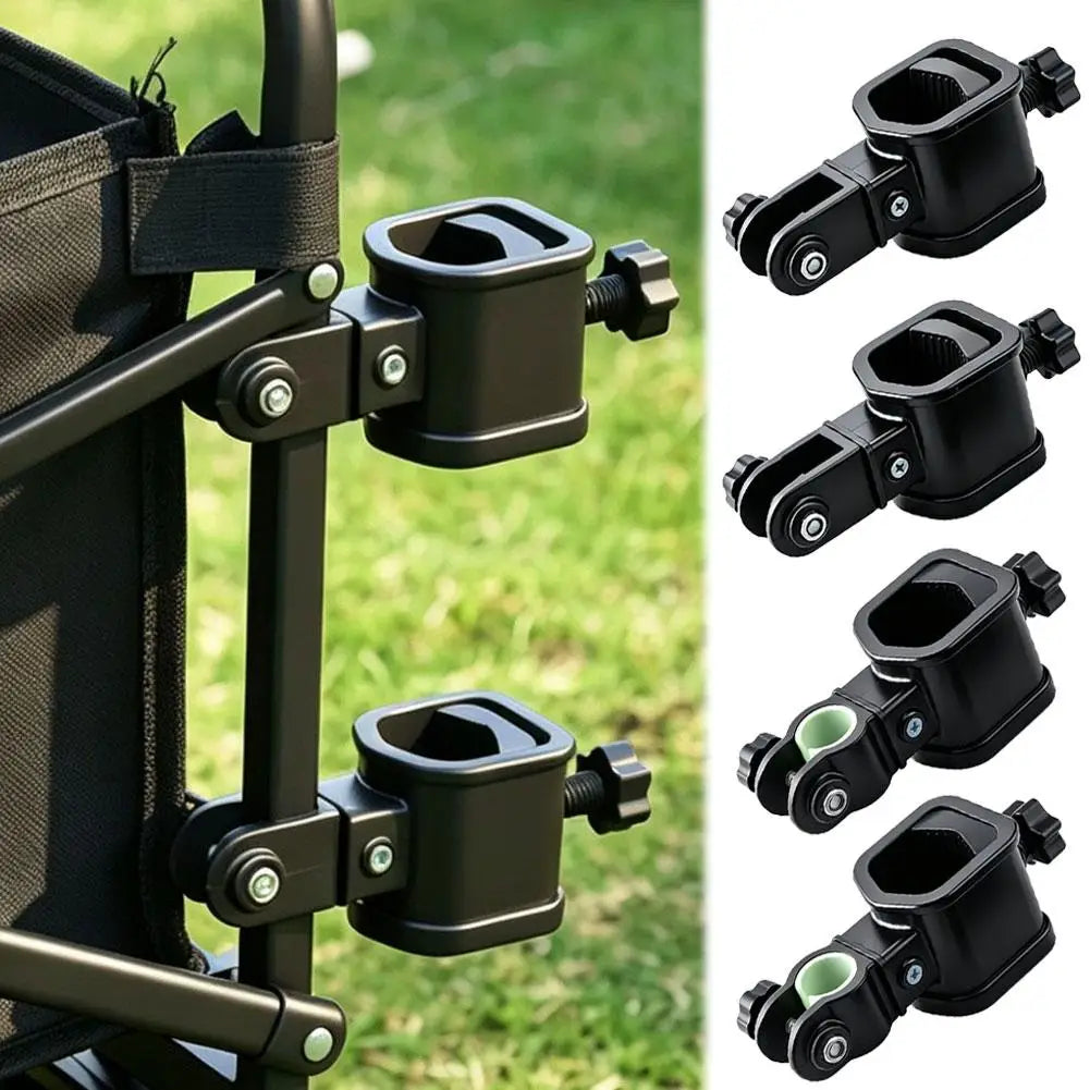Outdoor-Camping-Auto-Regenschirm-Ständer Zubehör Festklemmen Trailer-Anschluss Universal-Link Angel-Ausrüstung Camping-Reisebedarf
