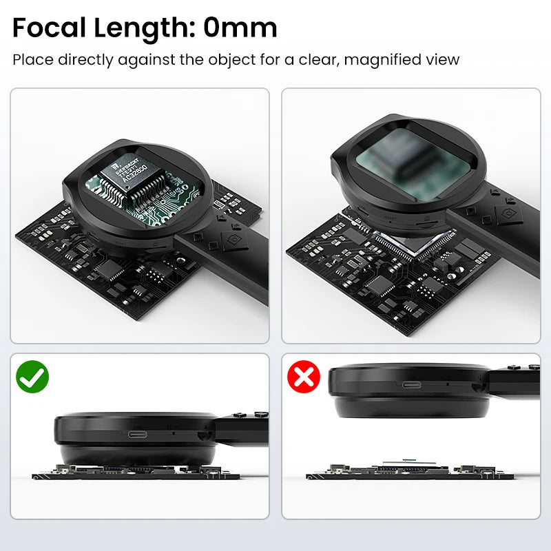 Handheld Digital Microscope with IPS Screen