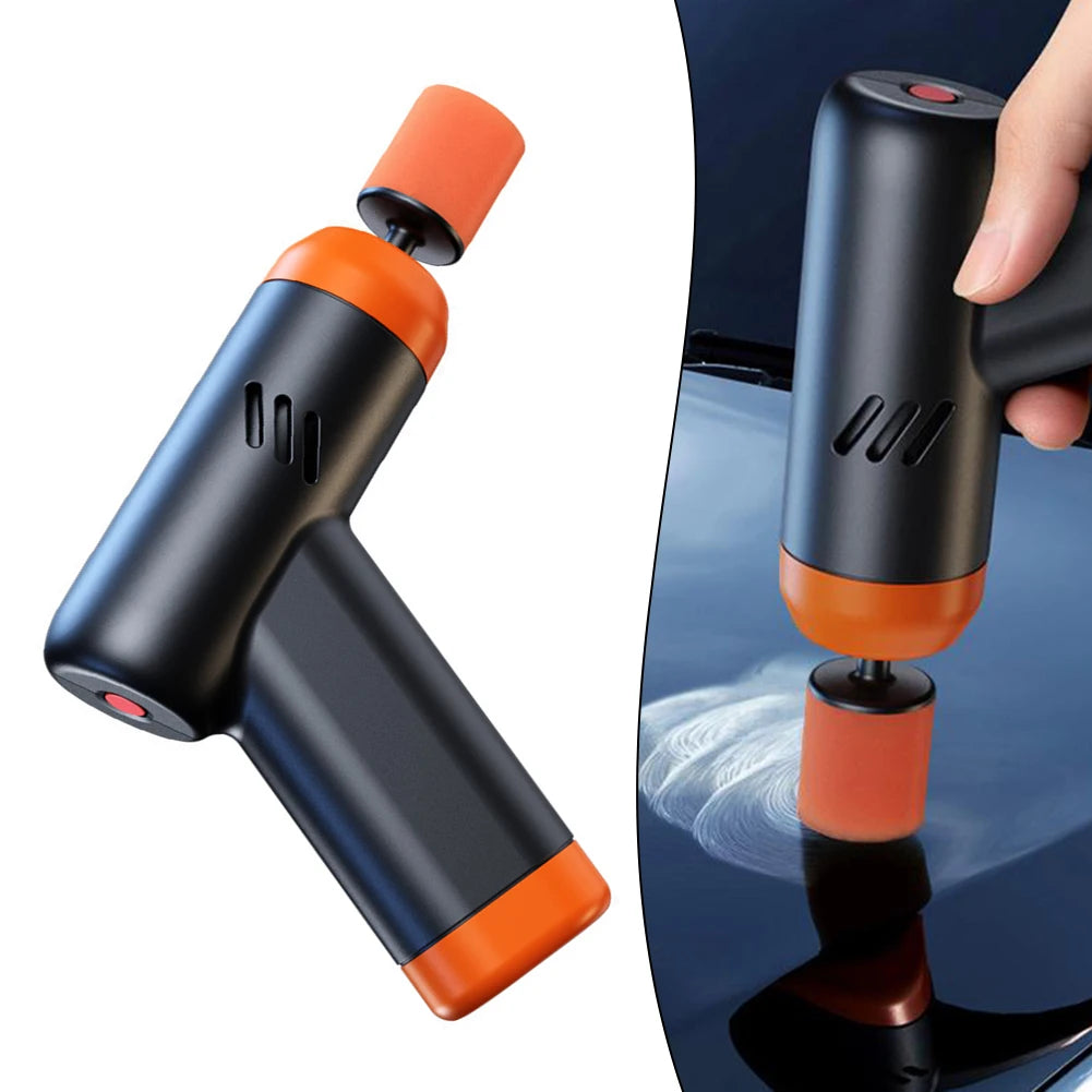 Mini Electric Polisher with Five Sponge Heads